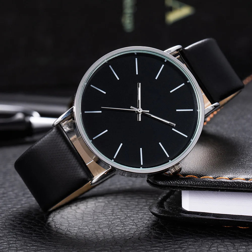 Relogio Masculino Quartz Watch Men Leather Casual Watches Men's Clock Male Sports Wristwatch montre homme hodinky ceasuri saat