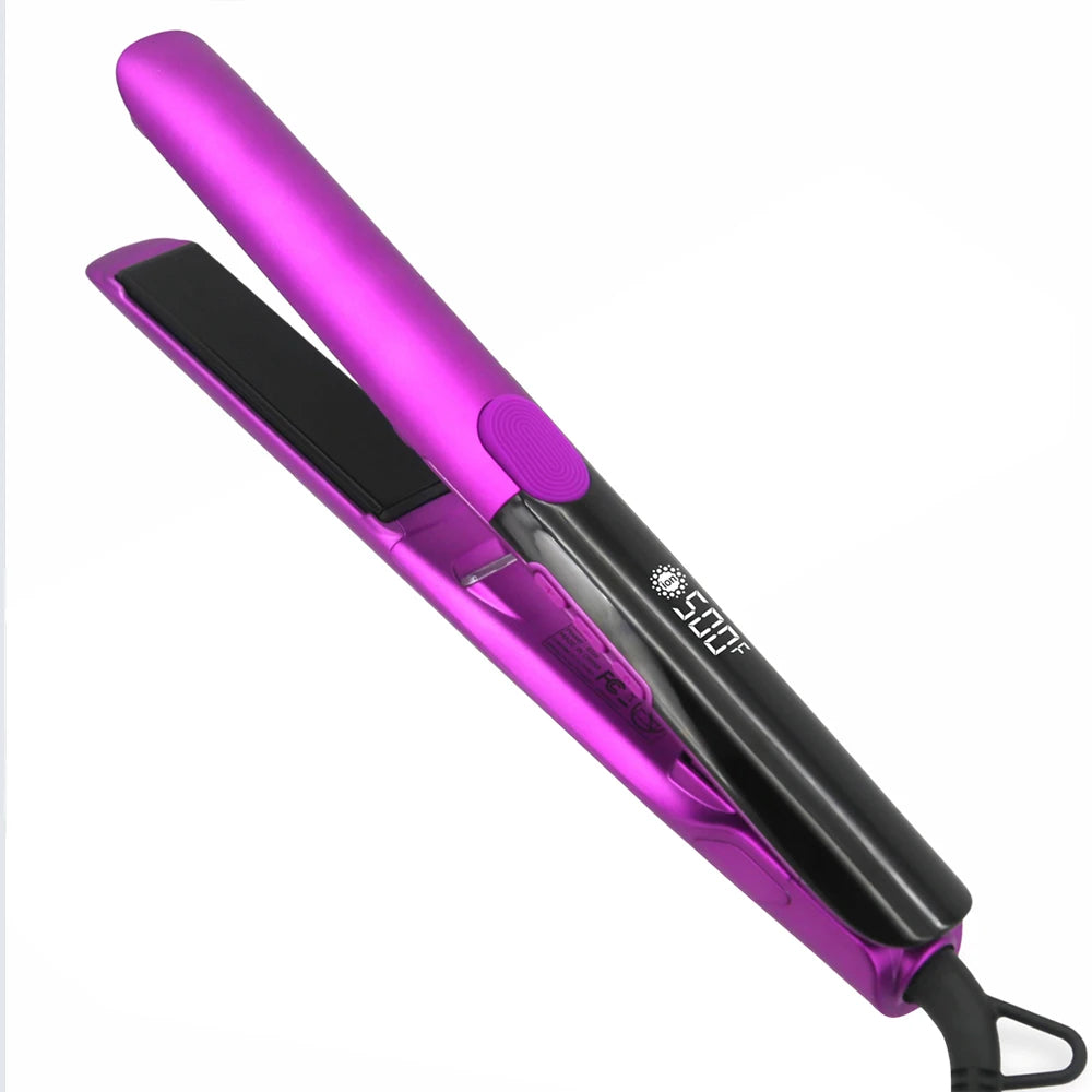 Plasma Hair Straightener Curler Keratin Treatment 260°C 500°F Hair Flat Irons For Frizzy Hair Recovers Damage 110-240V