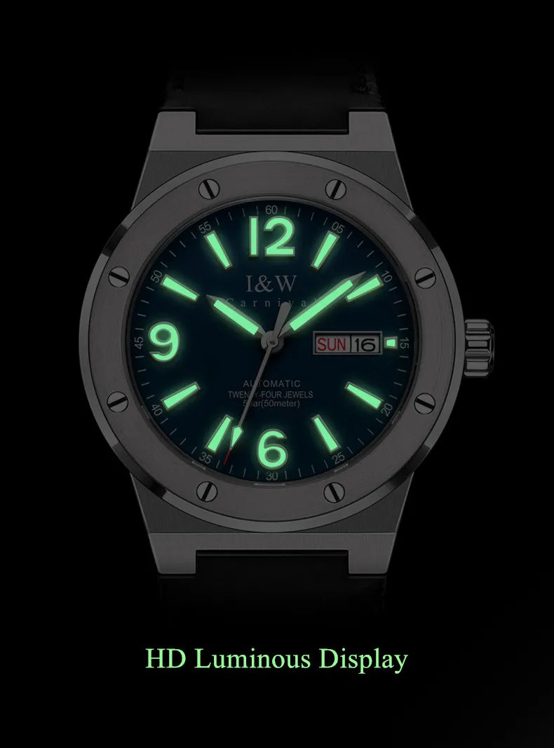 Reloj de hombre CARNIVAL Reloj mecánico para hombre de lujo