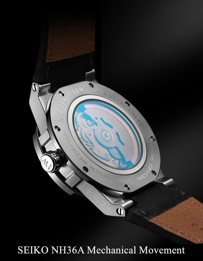 Reloj de hombre CARNIVAL Reloj mecánico para hombre de lujo