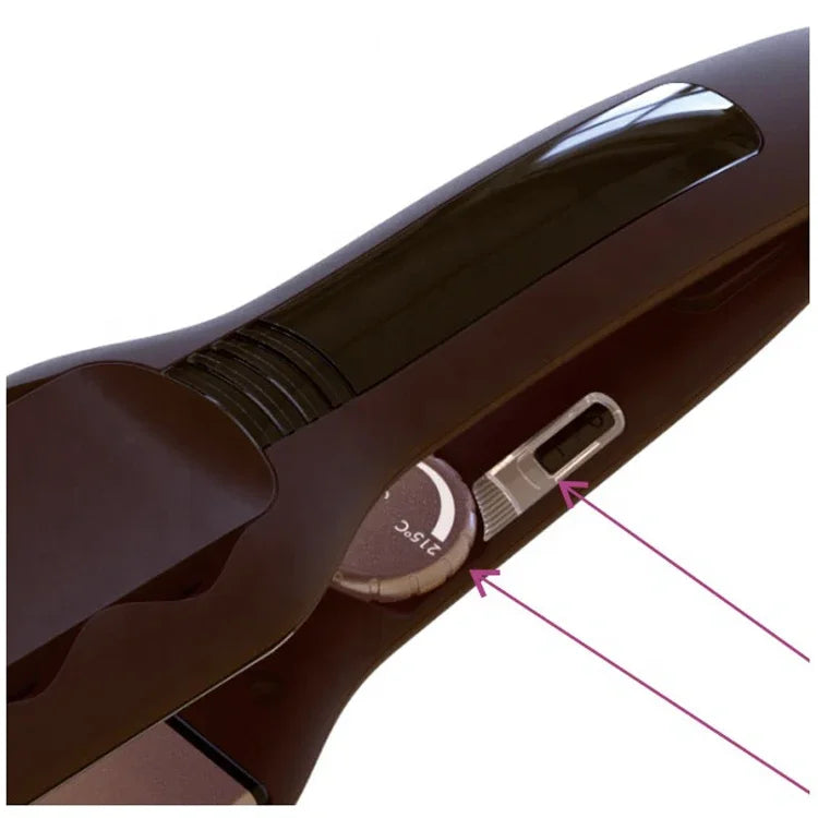 Straighten PlateAdjustable Temperature Control Mini Hair Ceramic Flat Iron Plancha