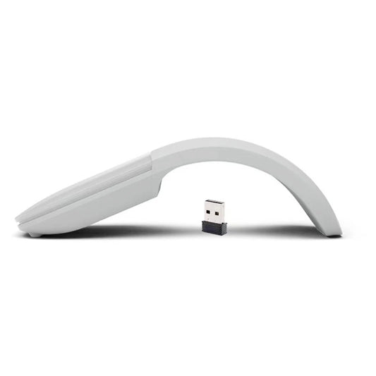 Wireless Mouse Foldable Arc Touch Mause Ultra-Thin Mute Office For PC Laptop