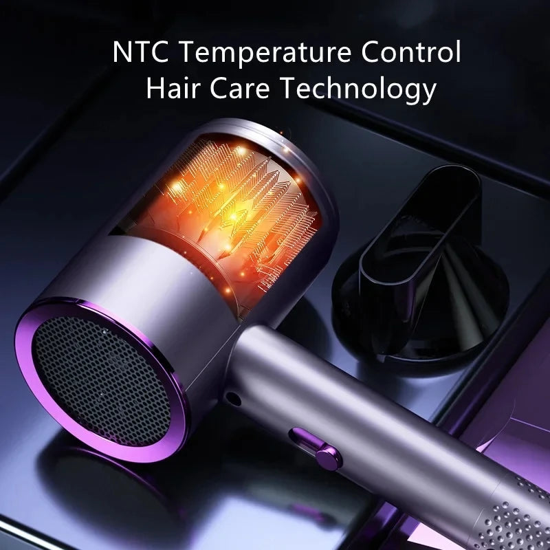 Professional Salon Hair Dryer with Ionic & Heat Protection Portable for Home Hotel Travel-for Household & Hotel Use