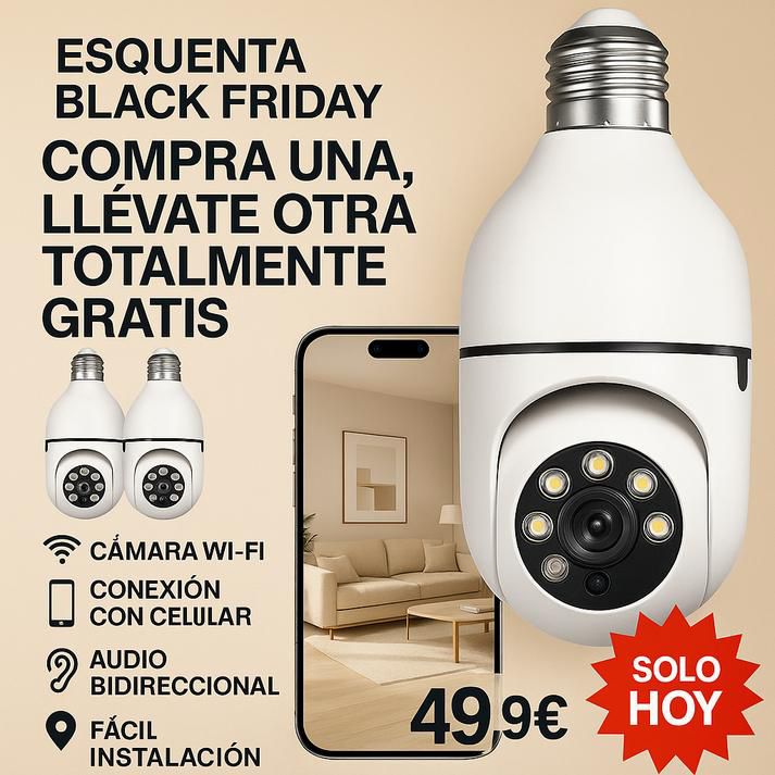 2x1 CamSafe360™ – La revolución en vigilancia casera 🔥
