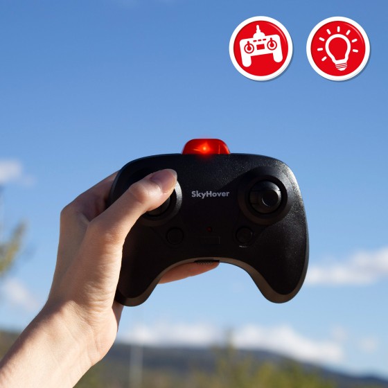 Helicóptero con mando