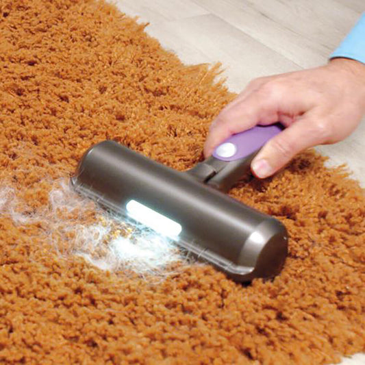 Rodillo Quita Pelos con Luz LED – Limpieza Precisa para Dueños de Mascotas