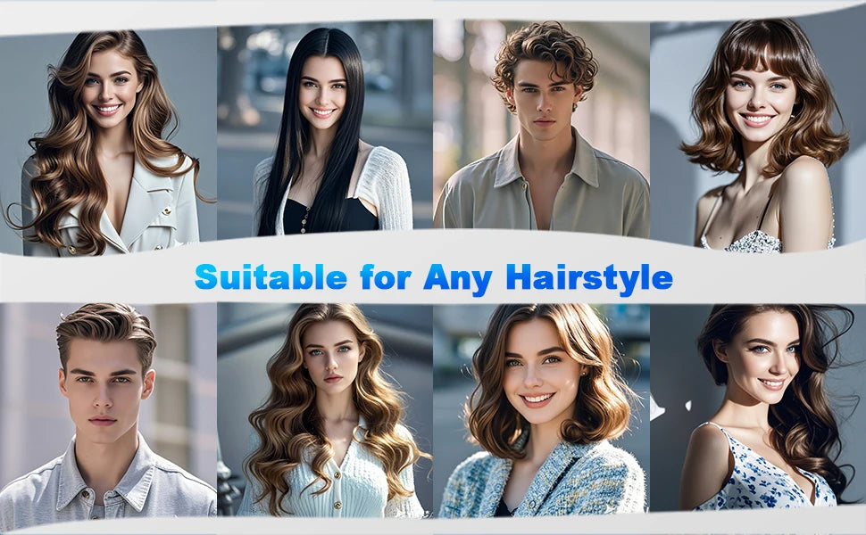 Hair Dryer, 150000 RPM Professional High-Speed Blow Dryer 500 Millions Negative Ionic Care Hair Dryer for Fast Drying, Low Noise