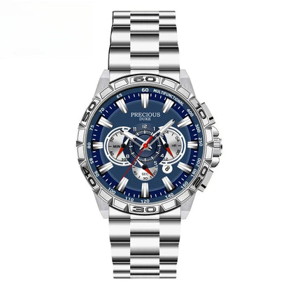 Relogio Masculino Top Business Men's watch Luxury Brand Stainless Steel Wrist Watch Chronograph Army Military Quartz Watches