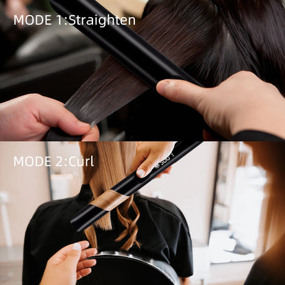 Plasma Hair Straightener Curler Keratin Treatment 260°C 500°F Hair Flat Irons For Frizzy Hair Recovers Damage 110-240V