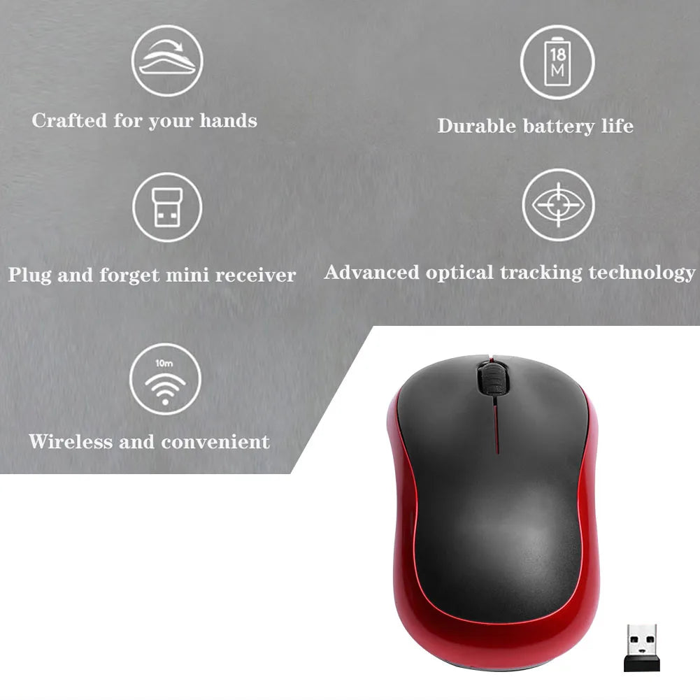 M185 Rechargeable Wireless Mouse Dual Modes Bluetooth-compatible 2.4G USB Computer Mouse for Laptop MacBook Tablet PC Mause