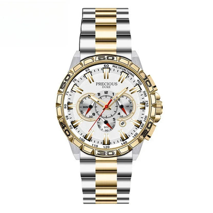 Relogio Masculino Top Business Men's watch Luxury Brand Stainless Steel Wrist Watch Chronograph Army Military Quartz Watches