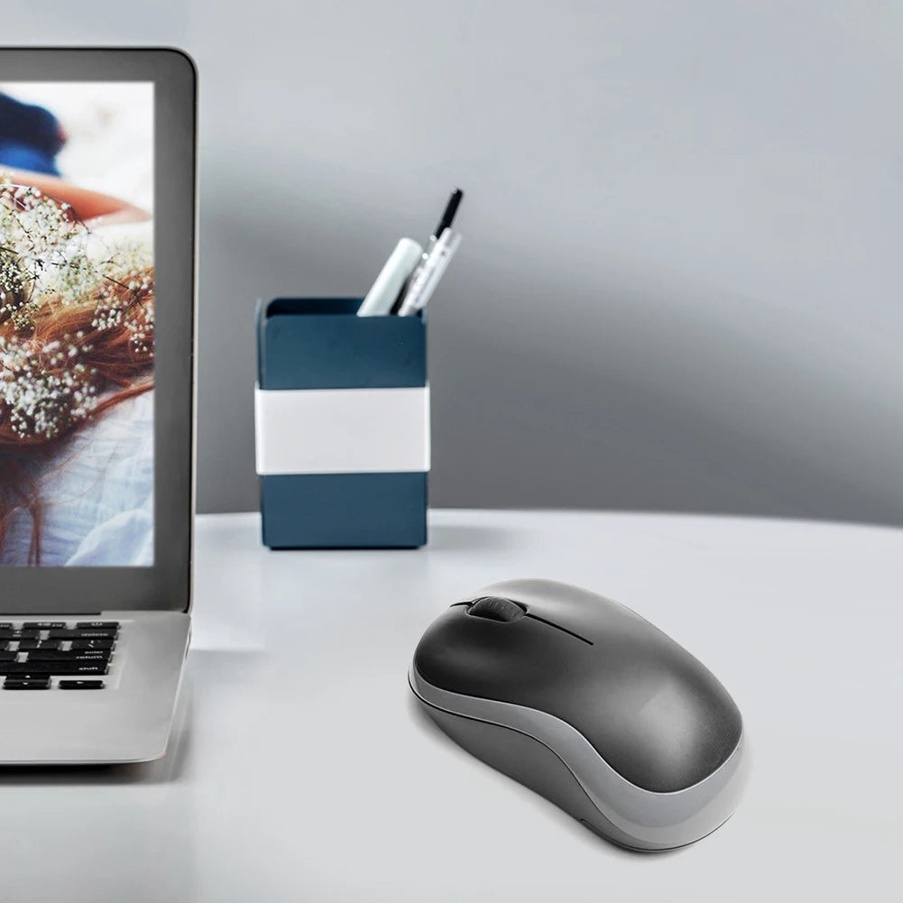 M185 Rechargeable Wireless Mouse Dual Modes Bluetooth-compatible 2.4G USB Computer Mouse for Laptop MacBook Tablet PC Mause