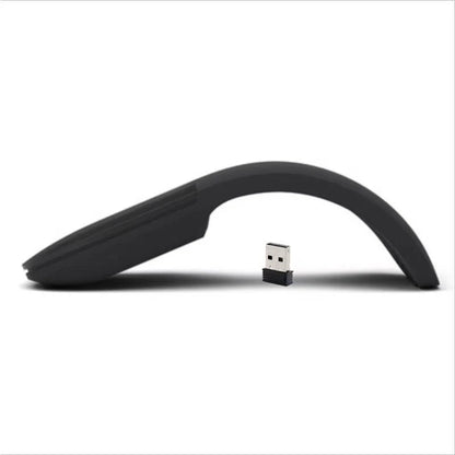 Wireless Mouse Foldable Arc Touch Mause Ultra-Thin Mute Office For PC Laptop