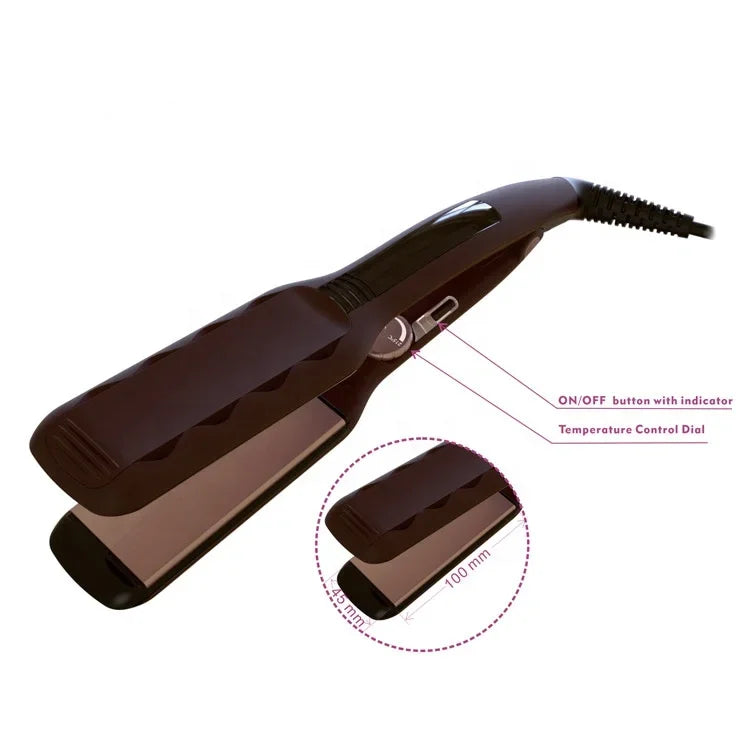 Straighten PlateAdjustable Temperature Control Mini Hair Ceramic Flat Iron Plancha