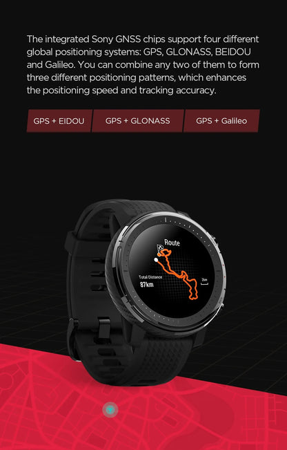 Amazfit Stratos 3 Smartwatch For Men with GPS Bluetooth and 5ATM Waterproof Displays Demonstration Machine with box