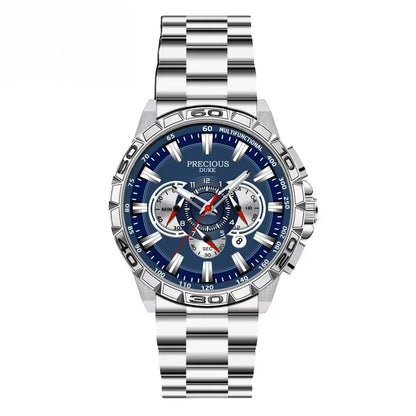 Relogio Masculino Top Business Men's watch Luxury Brand Stainless Steel Wrist Watch Chronograph Army Military Quartz Watches