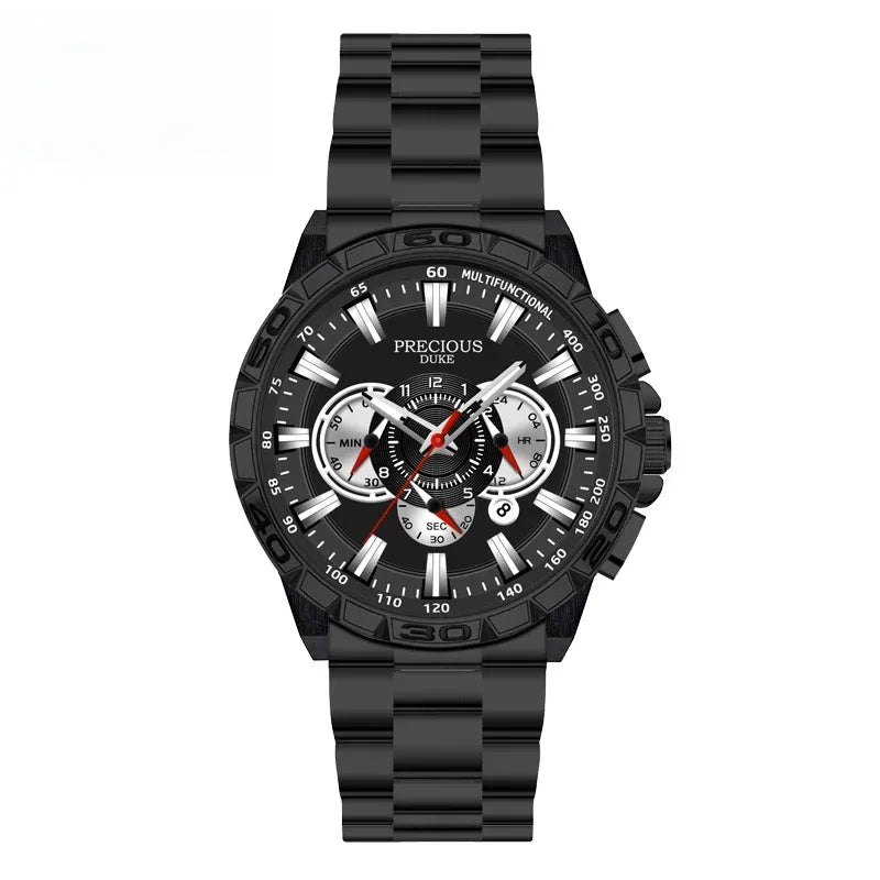 Relogio Masculino Top Business Men's watch Luxury Brand Stainless Steel Wrist Watch Chronograph Army Military Quartz Watches