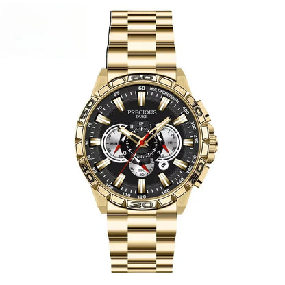 Relogio Masculino Top Business Men's watch Luxury Brand Stainless Steel Wrist Watch Chronograph Army Military Quartz Watches