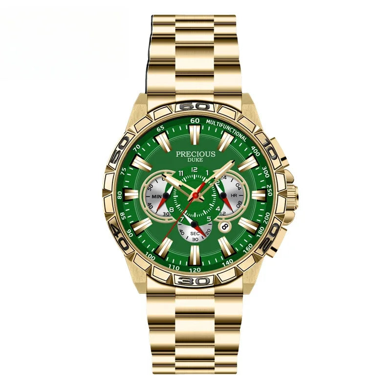 Relogio Masculino Top Business Men's watch Luxury Brand Stainless Steel Wrist Watch Chronograph Army Military Quartz Watches