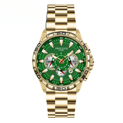 Relogio Masculino Top Business Men's watch Luxury Brand Stainless Steel Wrist Watch Chronograph Army Military Quartz Watches