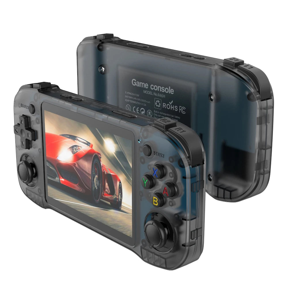 R46H Hand-held Consoles For Playing Video Games 4.2-inch IPS 1024*768 Screen Retro Game Player 3300 mAh 20000+ Games Poket Gifts