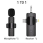 VIKEFON 3 in 1 Professional Wireless Lavalier Microphones for iPhone, Android and Camera,Microphone for iPad tablet with Noise