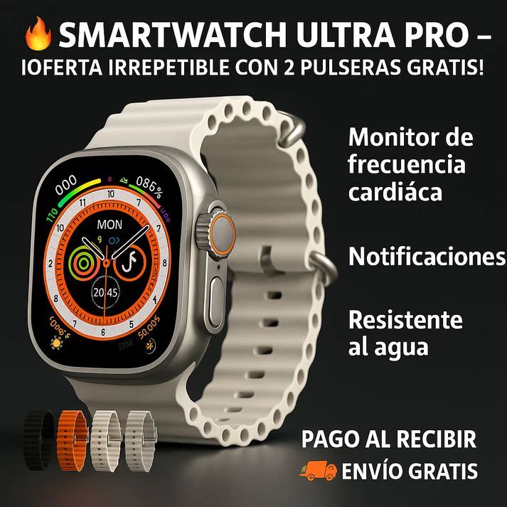 ⌚️ AirWatch™ Series 10 PRO | 70% DE DESCUENTO SOLO HOY + 🎁 REGALO PREMIUM INCLUIDO 🔥