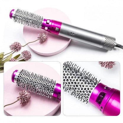 ✨ CEPILLO SECADOR 5 EN 1: ¡CABELLO DE SALÓN EN SEGUNDOS + REGALO SECRETO! 😍