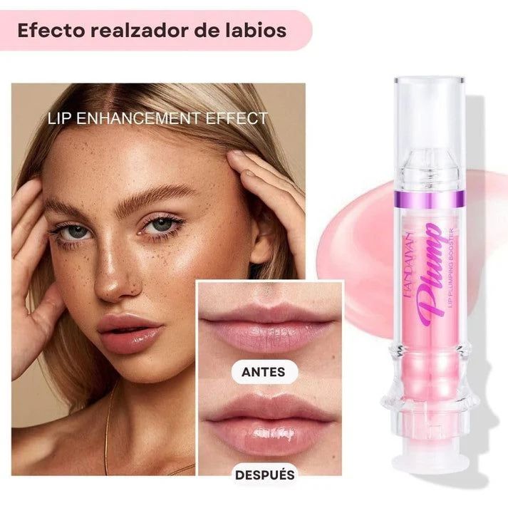 👄 Lip Gloss Voluminizador Instantáneo ¡Labios más carnosos, sensuales y brillantes en segundos! ✨💋
