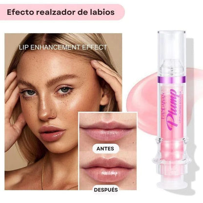 👄 Lip Gloss Voluminizador Instantáneo ¡Labios más carnosos, sensuales y brillantes en segundos! ✨💋