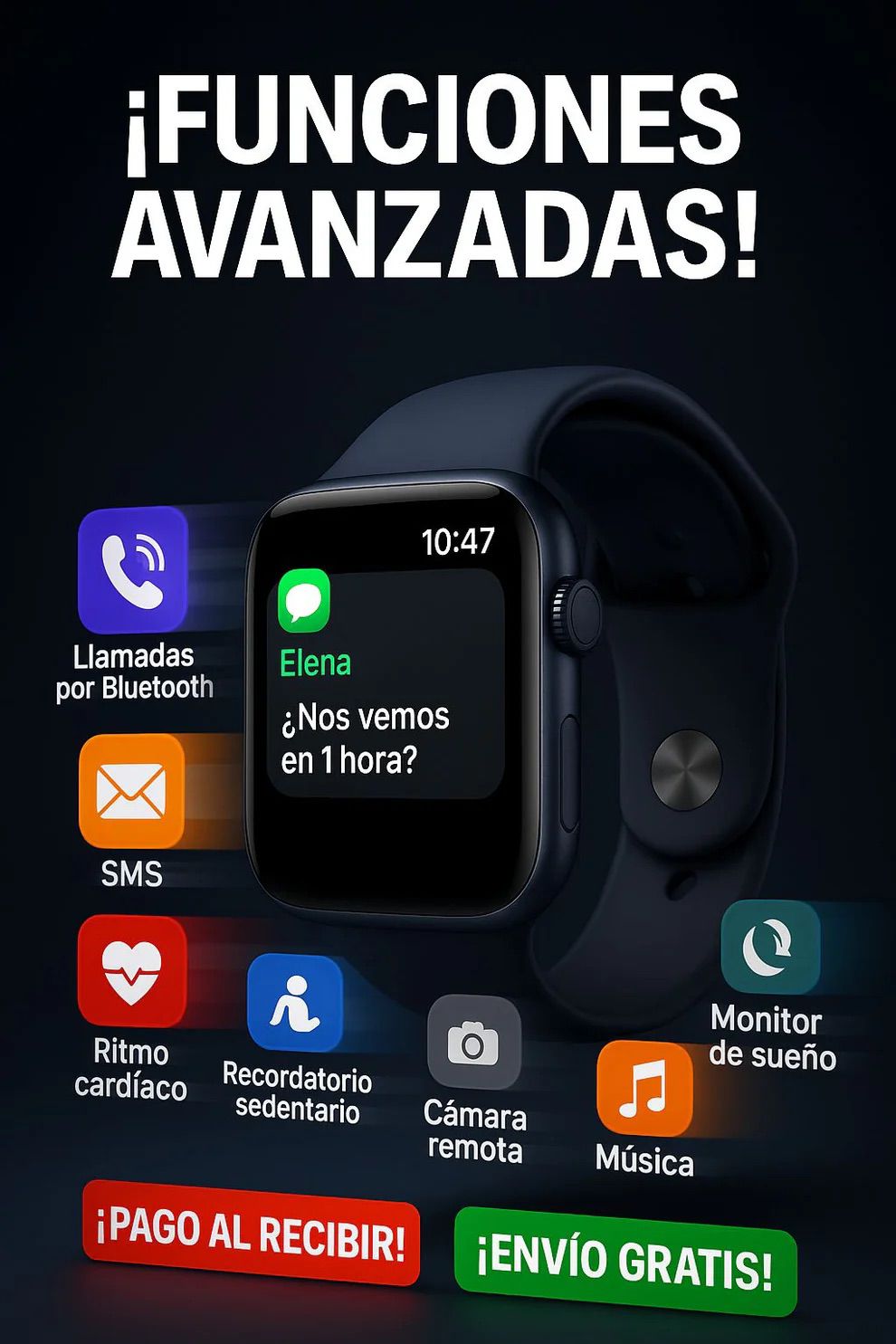 ⌚️ AirWatch™ Series 10 PRO | 70% DE DESCUENTO SOLO HOY + 🎁 REGALO PREMIUM INCLUIDO 🔥
