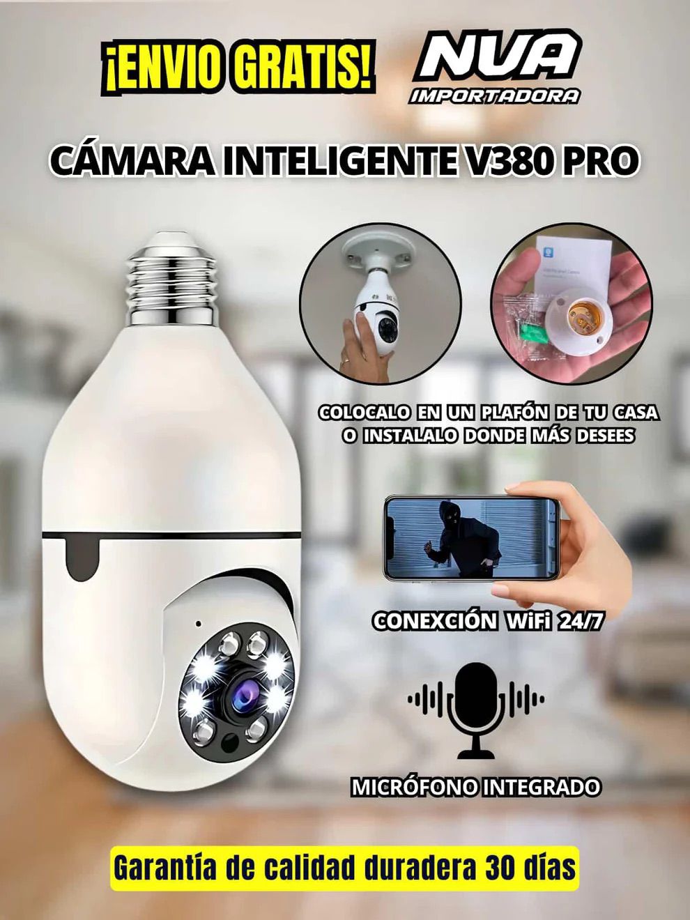 2x1 CamSafe360™ – La revolución en vigilancia casera 🔥