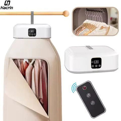 🔥 SECADORA ELÉTRICA PORTÁTIL con temporizador – Adiós a la ropa húmeda del invierno, ¡Seca en minutos sin aumentar tu factura de luz!