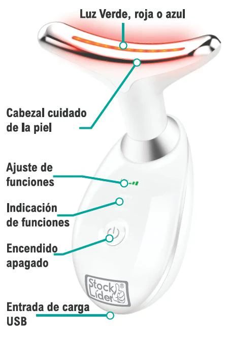 ✨ Masajeador Facial Premium – Antiarrugas y reafirmante de la piel