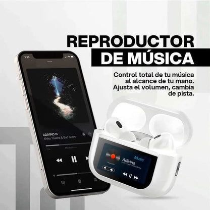 🔊 AIRPODS PRO CON PANTALLA: SONIDO PREMIUM, CANCELACIÓN DE RUIDO + ¡Spotify Premium GRATIS! 🔥