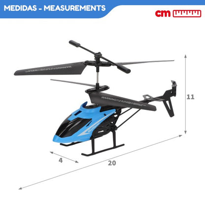 Helicóptero con mando