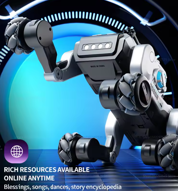 Perro Robot Inteligente Interactivo – Responde a Preguntas y al Tacto